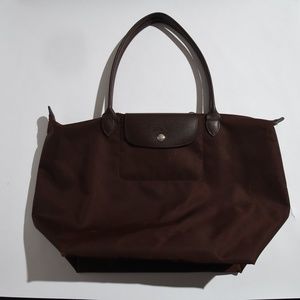 Le Pliage Shoulder Bag Tote - Maroon